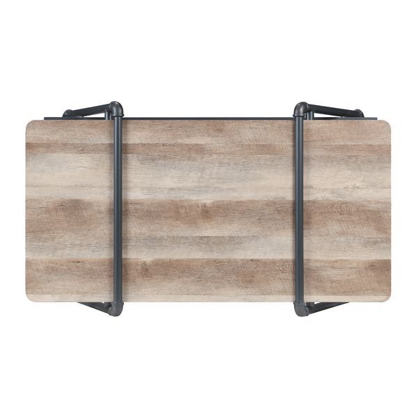 Brantley - Coffee Table - Oak & Sandy Gray Finish ACME 