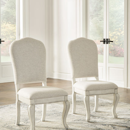 Arlendyne - Antique White - Dining Uph Side Chair (Set of 2) Signature Design by Ashley® 