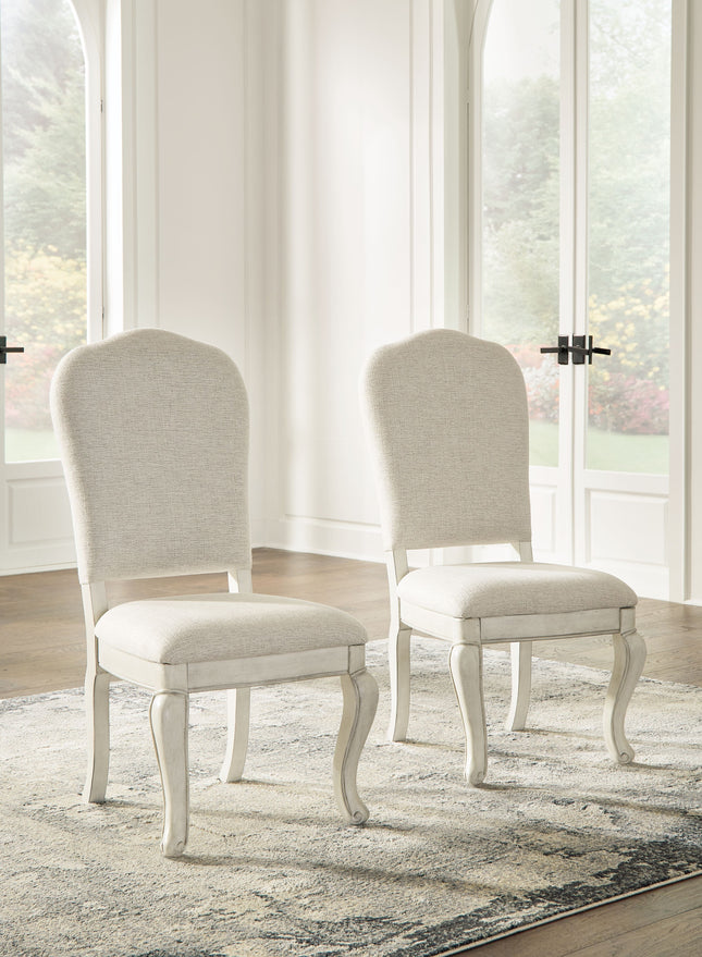 Arlendyne - Antique White - Dining Uph Side Chair (Set of 2) Signature Design by Ashley® 