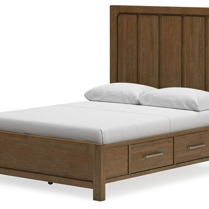 Cabalynn - Panel Bed With Storage Signature Design by Ashley® 