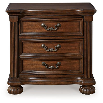 Lavinton - Brown - Three Drawer Night Stand Signature Design by Ashley® 