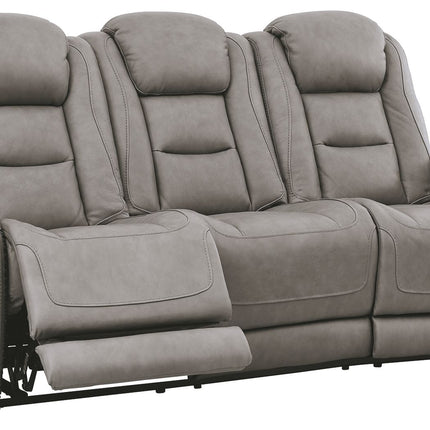 The Man-Den - Power Reclining Sofa Ashley Furniture 