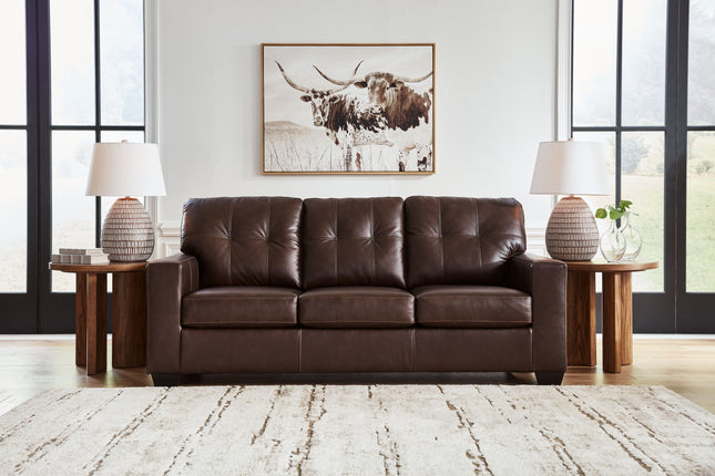 Santorine - Dark Brown - Queen Sofa Sleeper Signature Design by Ashley® 