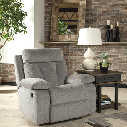 Mitchiner - Fog - Rocker Recliner Ashley Furniture 