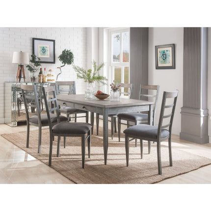 Ornat - Dining Table - Gray Oak & Antique Gray - Tony's Home Furnishings