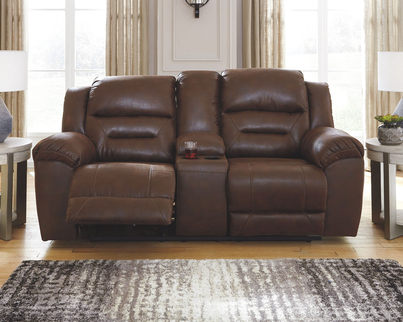Stoneland - Power Reclining Loveseat Ashley Furniture 