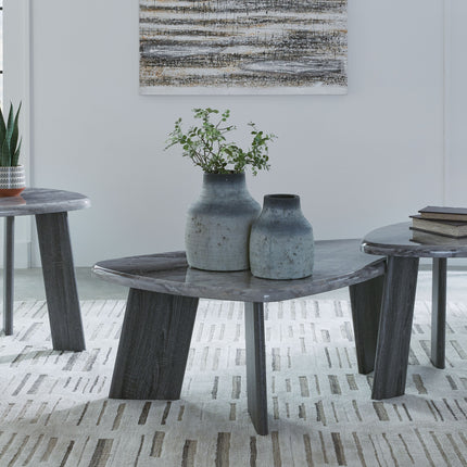 Bluebond - Gray - Occasional Table Set (Set of 3) Signature Design by Ashley® 