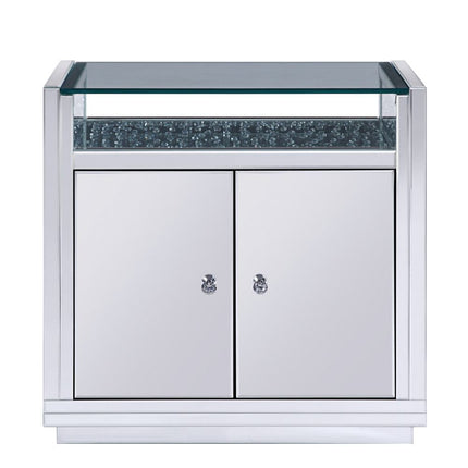 Nysa - Accent Table - Pearl Silver ACME 