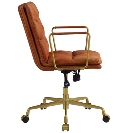 Dudley - Executive Office Chair - Rust Top Grain Leather ACME 