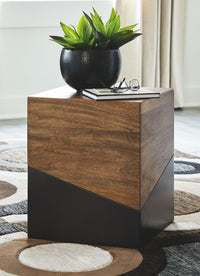 Thumbnail for Trailbend - Brown / Gunmetal - Accent Table