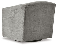 Thumbnail for Bramner - Charcoal - Swivel Accent Chair - Tony's Home Furnishings