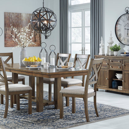 Moriville - Rectangular Dining Table Set Signature Design by Ashley® 