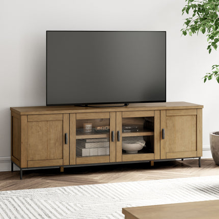 Torlanta - Brown - Extra Large TV Stand Signature Design by Ashley® 