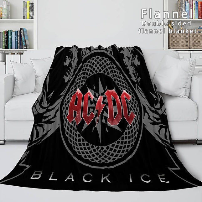 ACDC Orchestra Flannel Fleece Blanket