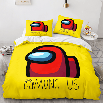 Among Us PatternCosplay Bedding Sets Quilt Cover