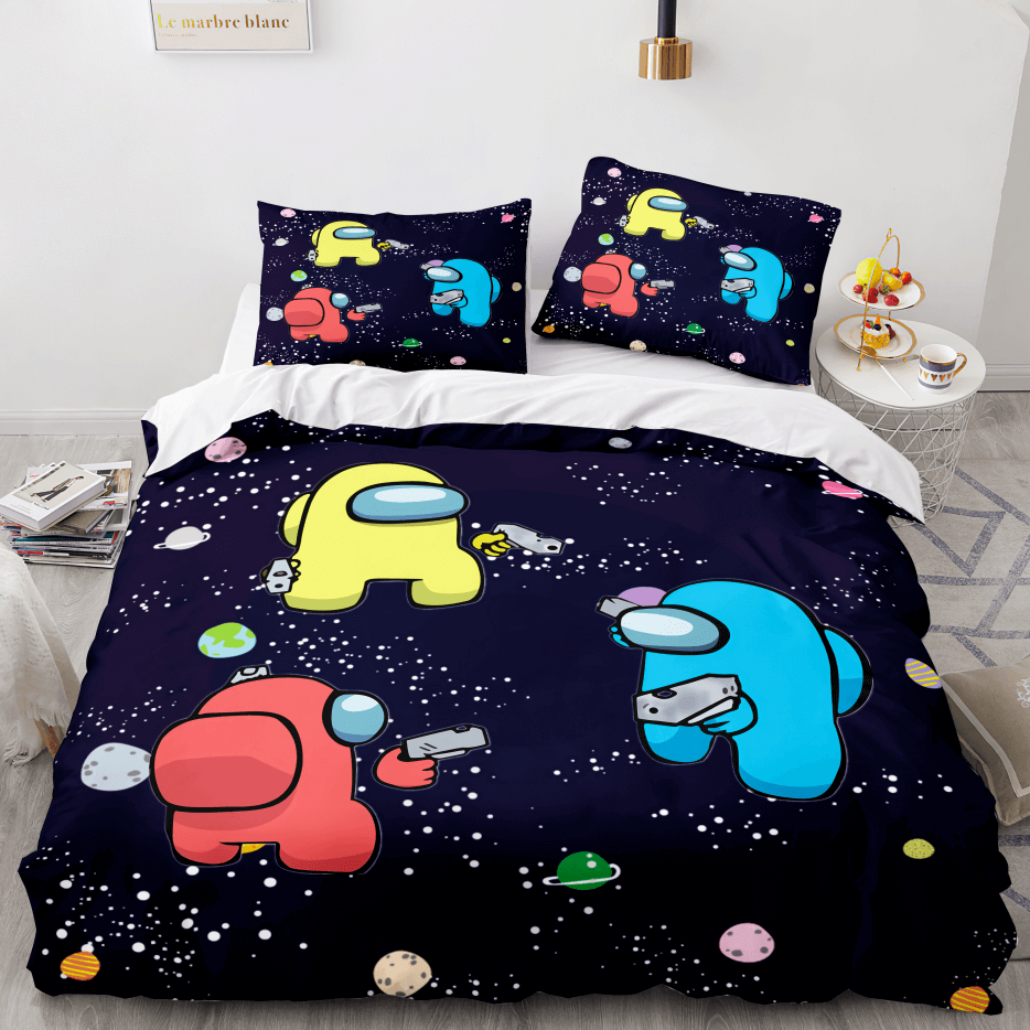 Among Us Bedding Set Duvet Cover Bed Sets EBuycos 