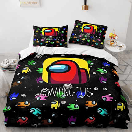 Among Us PatternCosplay Bedding Sets Quilt Cover