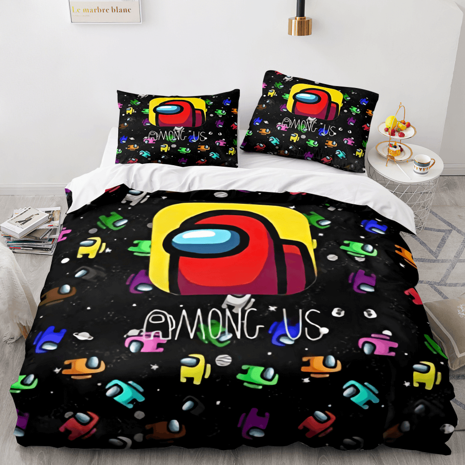 Among Us Bedding Set Duvet Cover Bed Sets EBuycos 
