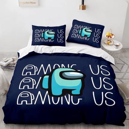 Among Us PatternCosplay Bedding Sets Quilt Cover