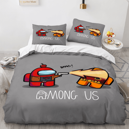 Among Us PatternCosplay Bedding Sets Quilt Cover