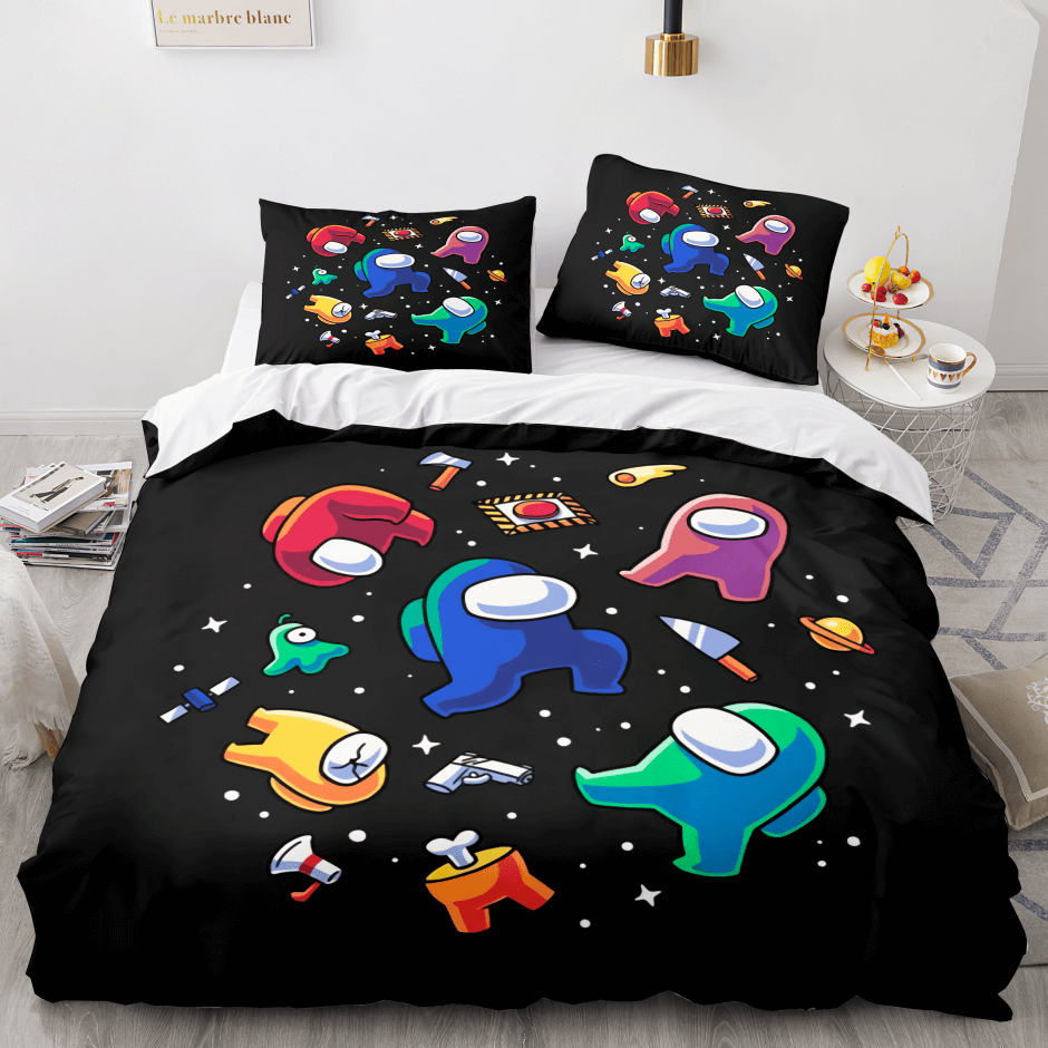 Among Us Bedding Set Duvet Cover Bed Sets EBuycos 