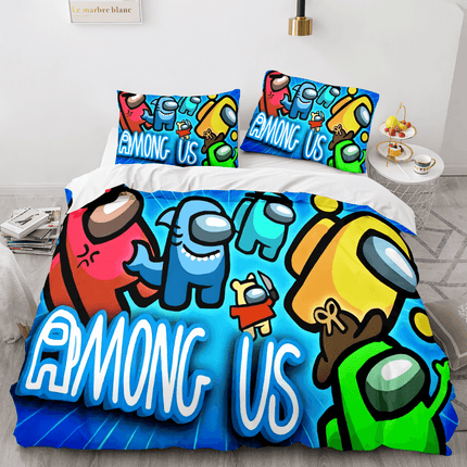 Among Us PatternCosplay Bedding Sets Quilt Cover