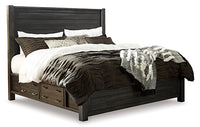 Thumbnail for Baylow King Storage Bed - Closeout B741 Tony's Home Furnishings Furniture. Beds. Dressers. Sofas.
