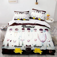 BTS Butter Bedding Set Duvet Covers