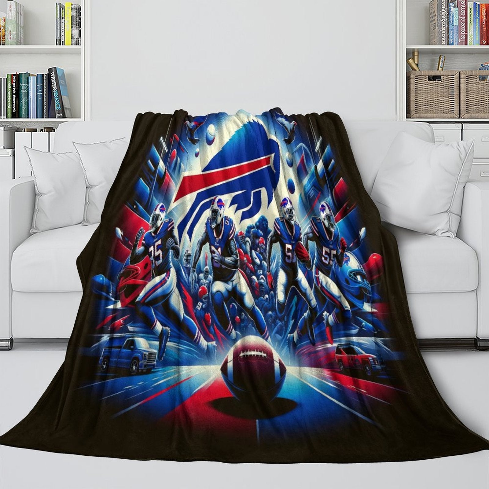 Buffalo factory bills Halloween blanket