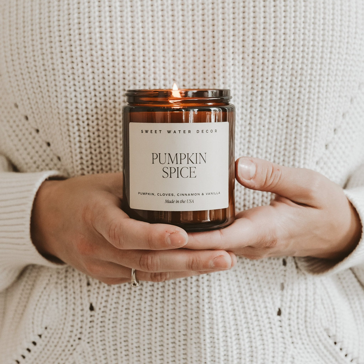 Pumpkin Spice Soy Candle | 9oz. Amber Jar - Tony's Home Furnishings