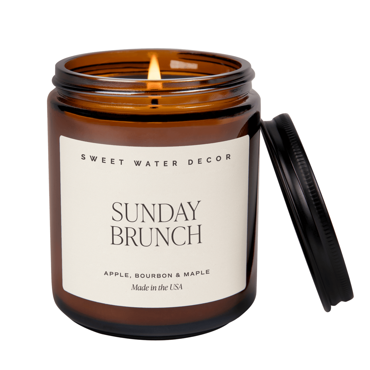 Sunday Brunch Soy Candle - Amber Jar - 9 oz - Tony's Home Furnishings