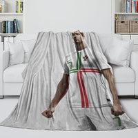 CR7 Cristiano Ronaldo Blanket Flannel Throw Room Decoration