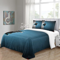 Carolina Panthers Bedding Set Duvet Cover Without Filler