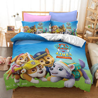 Cute PAW Patrol Cosplay Bedding Set Quilt Cover Without Filler