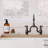 Thumbnail for 16oz Amber Glass Dish Soap Dispenser - White Label