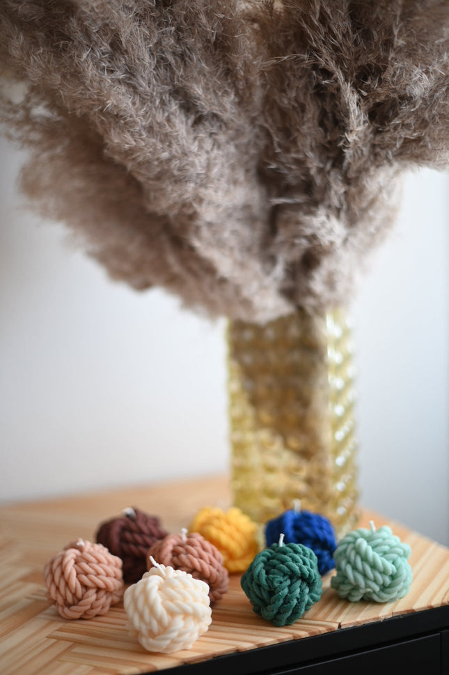 "Yarn Ball" Candle Collection