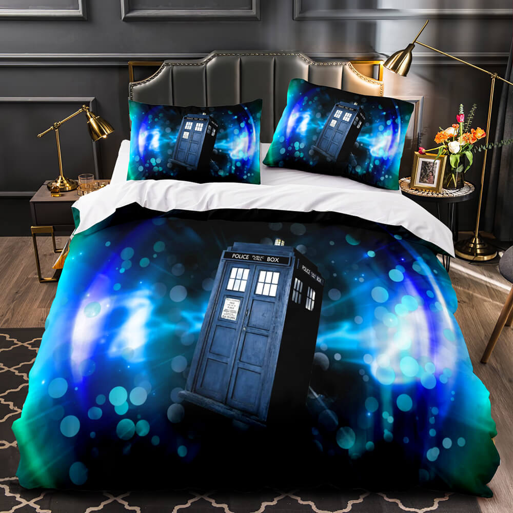 Doctor Who Bedding Set Pattern Quilt Cover Without Filler