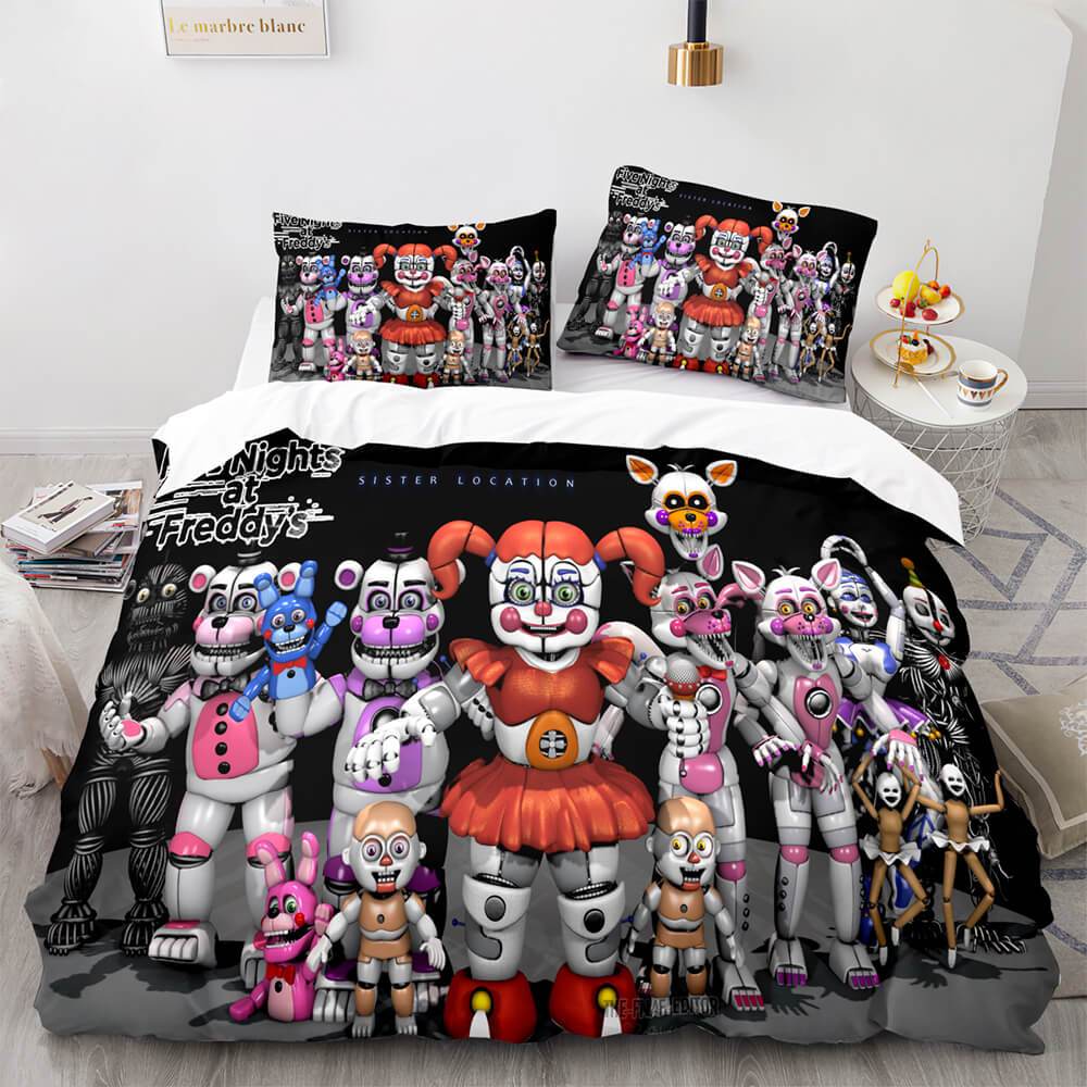 Five Nights at Freddy's Bedding Set Pattern Duvet Covers