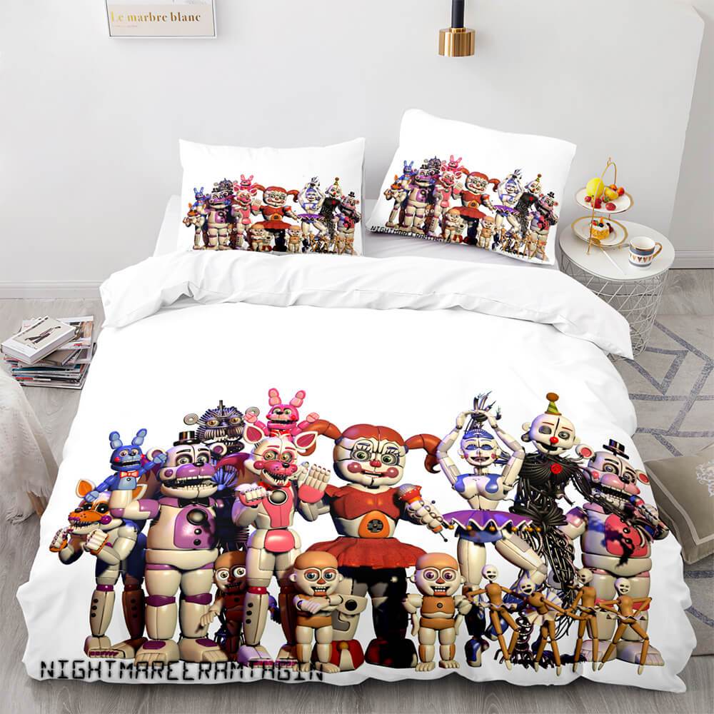 Five Nights at Freddy's Bedding Set Pattern Duvet Covers
