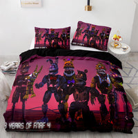 Five Nights at Freddy's Bedding Set Pattern Duvet Covers