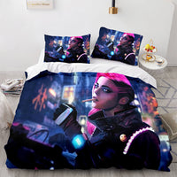 Game Cyberpunk 2077 Bedding Set Cosplay Quilt Covers Without Filler