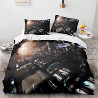 Game Cyberpunk 2077 Bedding Set Cosplay Quilt Covers Without Filler