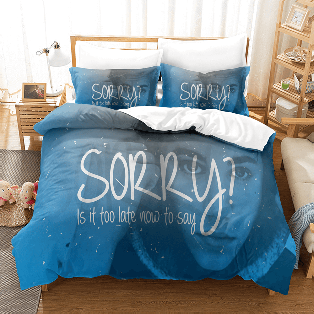 Justin Bieber Bedding Set Duvet Cover