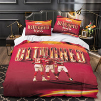 Kansas City Chiefs Bedding Set Duvet Cover Without Filler