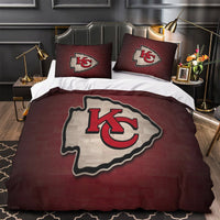 Kansas City Chiefs Bedding Set Duvet Cover Without Filler