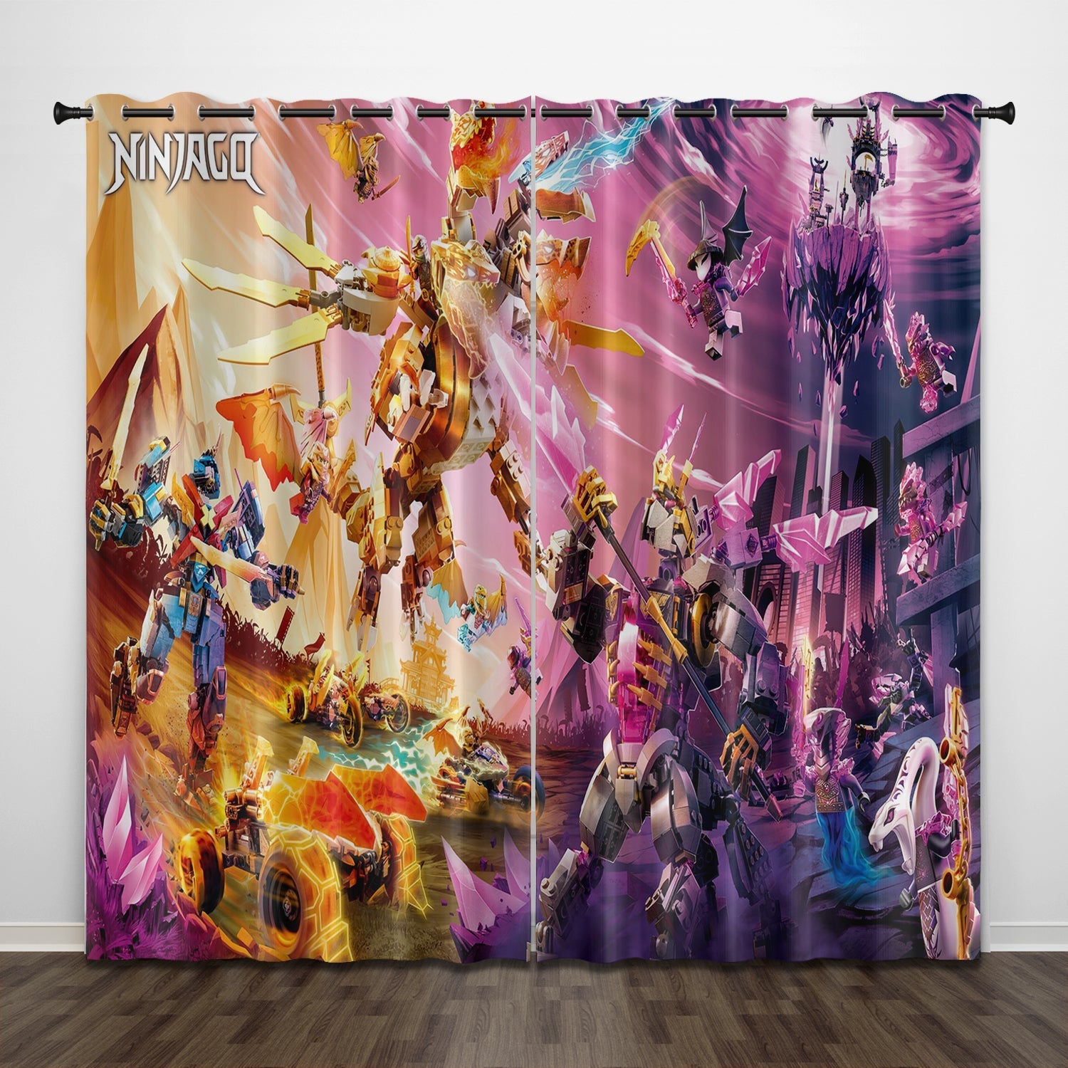 Ninjago curtains sale