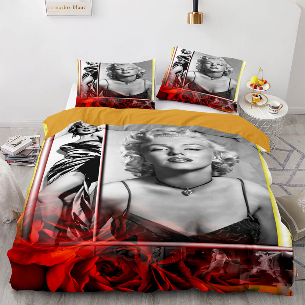 Marilyn Monroe Pattern Bedding Sets Quilt Covers
