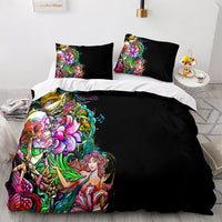 Mermaid Cosplay Bedding Set Kids Quilt Cover