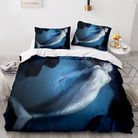Mermaid Cosplay Bedding Set Kids Quilt Cover