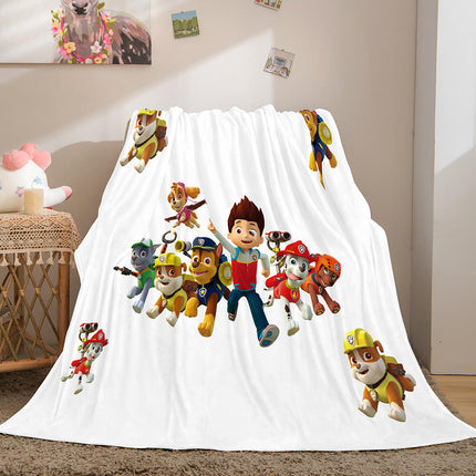 PAW Patrol Flannel Fleece Throw Cosplay Blanket